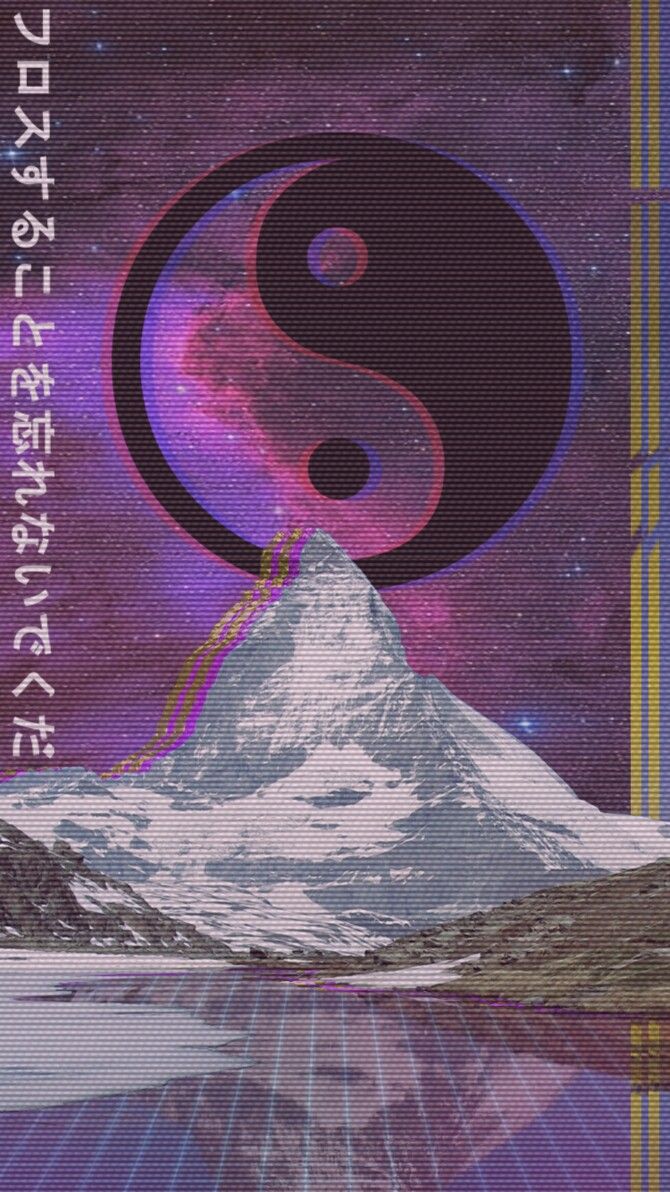 Vaporwave delfini lattina viola, 1600x2560 Full HD Verticale, iPhone
