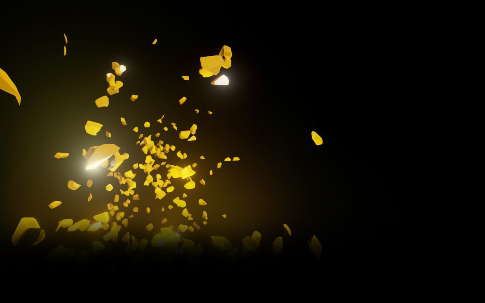 Margherite bianche sfondo giallo, 2560x1440 2K, Desktop