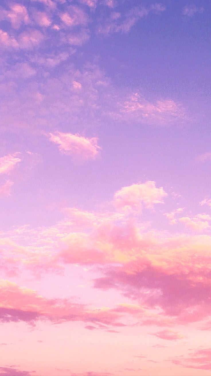 Nuvole rosa al tramonto, 736x1308 Full HD Verticale, iPhone Pro