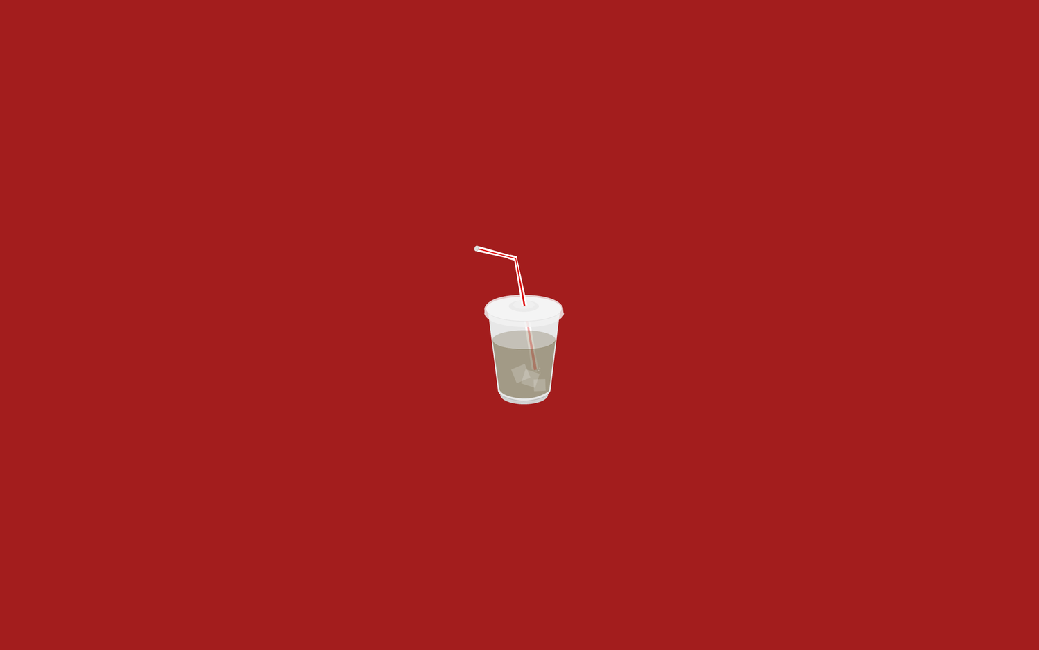 Bicchiere con cannuccia minimalista, 1500x938 HD, Desktop