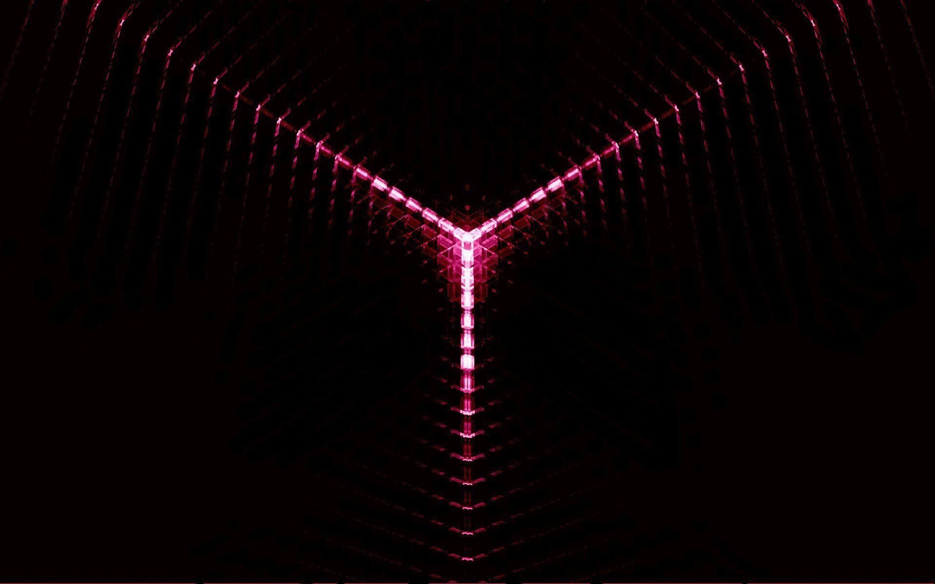 Griglia neon rossa astratta, 1920x1200 WUXGA, Monitor Gaming