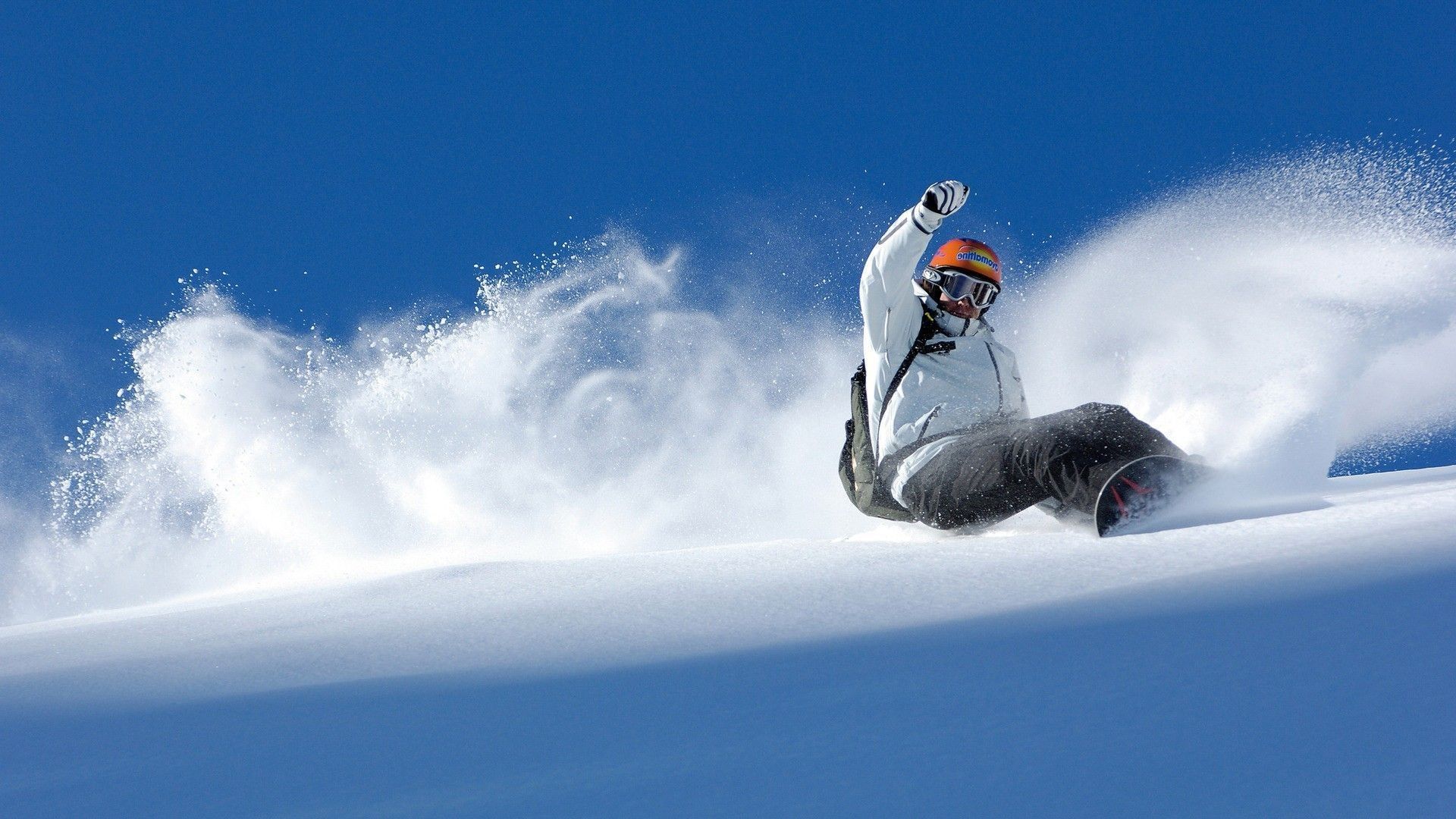 Snowboarder su neve estrema, 1920x1080 1080p, PC