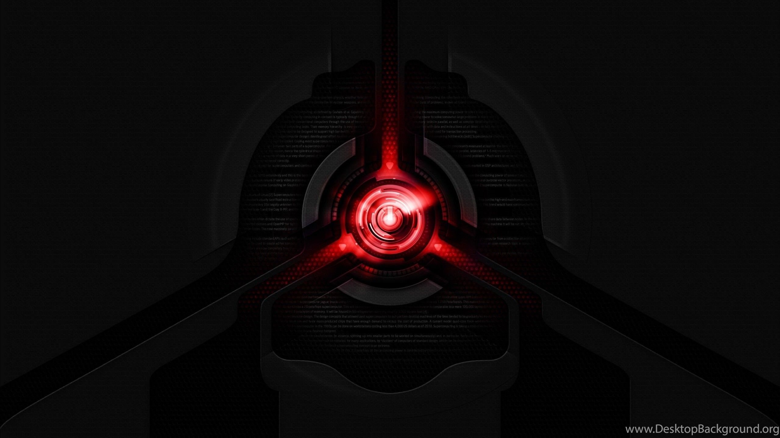 Occhio robotico rosso futuristico, 2560x1440 1440p, Desktop