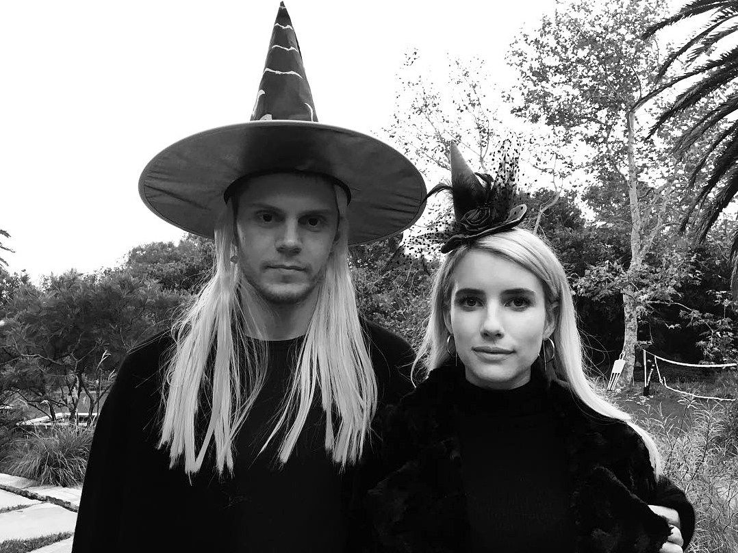 Emma Roberts e Evan Peters, 1920x1080 Full HD 1080p, Desktop