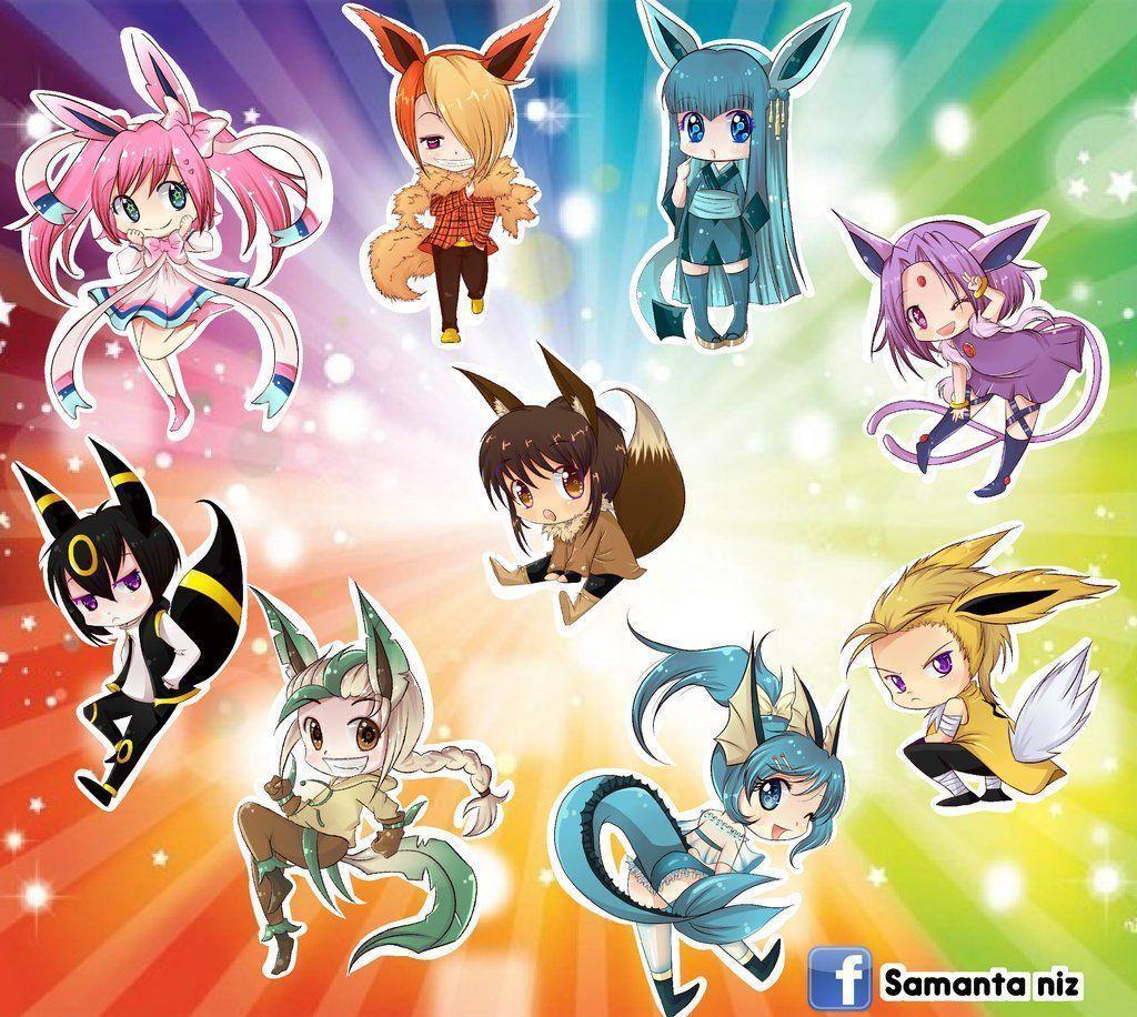 Evoluzioni Eevee Pokémon, 1920x1200 WUXGA, PC Desktop
