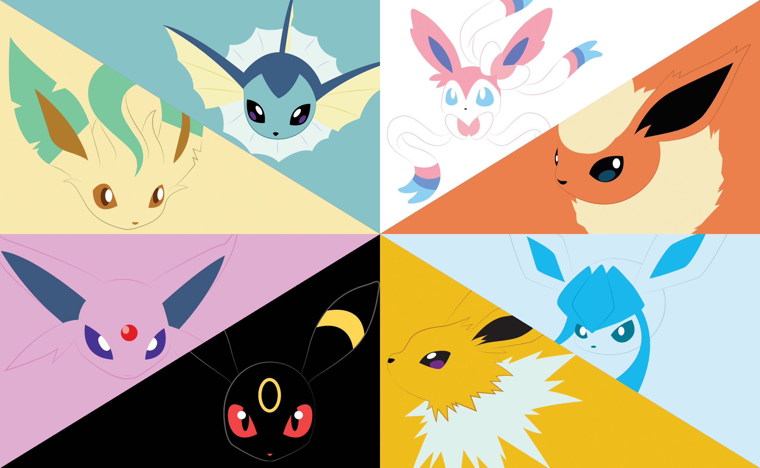 Evoluzioni di Eevee Pokemon, Nintendo, 900x1050 Full HD Verticale, Smartphone