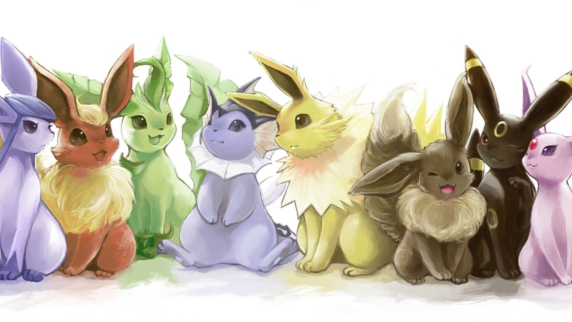 Umbreon e Espeon Pokémon, 1920x1080 Full HD 1080p, PC Desktop