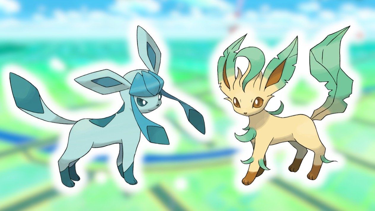 Glaceon evoluzione Eevee erba, 1280x868 HD, Desktop