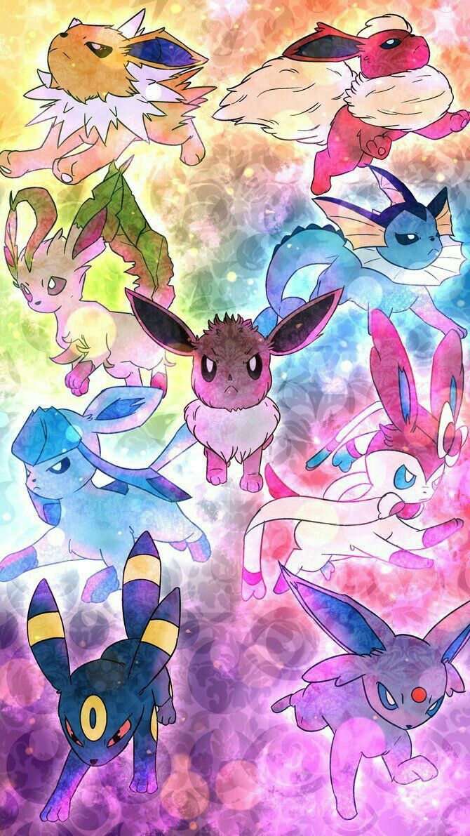 Umbreon ed Espeon su montagne, 1280x720 HD, PC Desktop