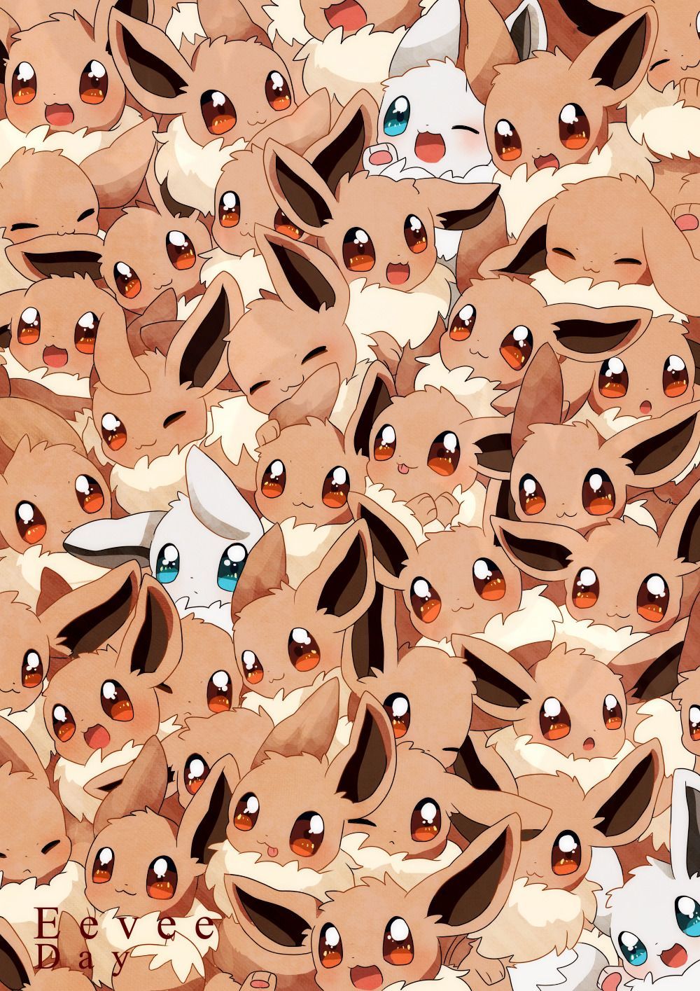 Jolteon pattern Pokemon giallo, 1080x1920 Full HD Verticale, Smartphone