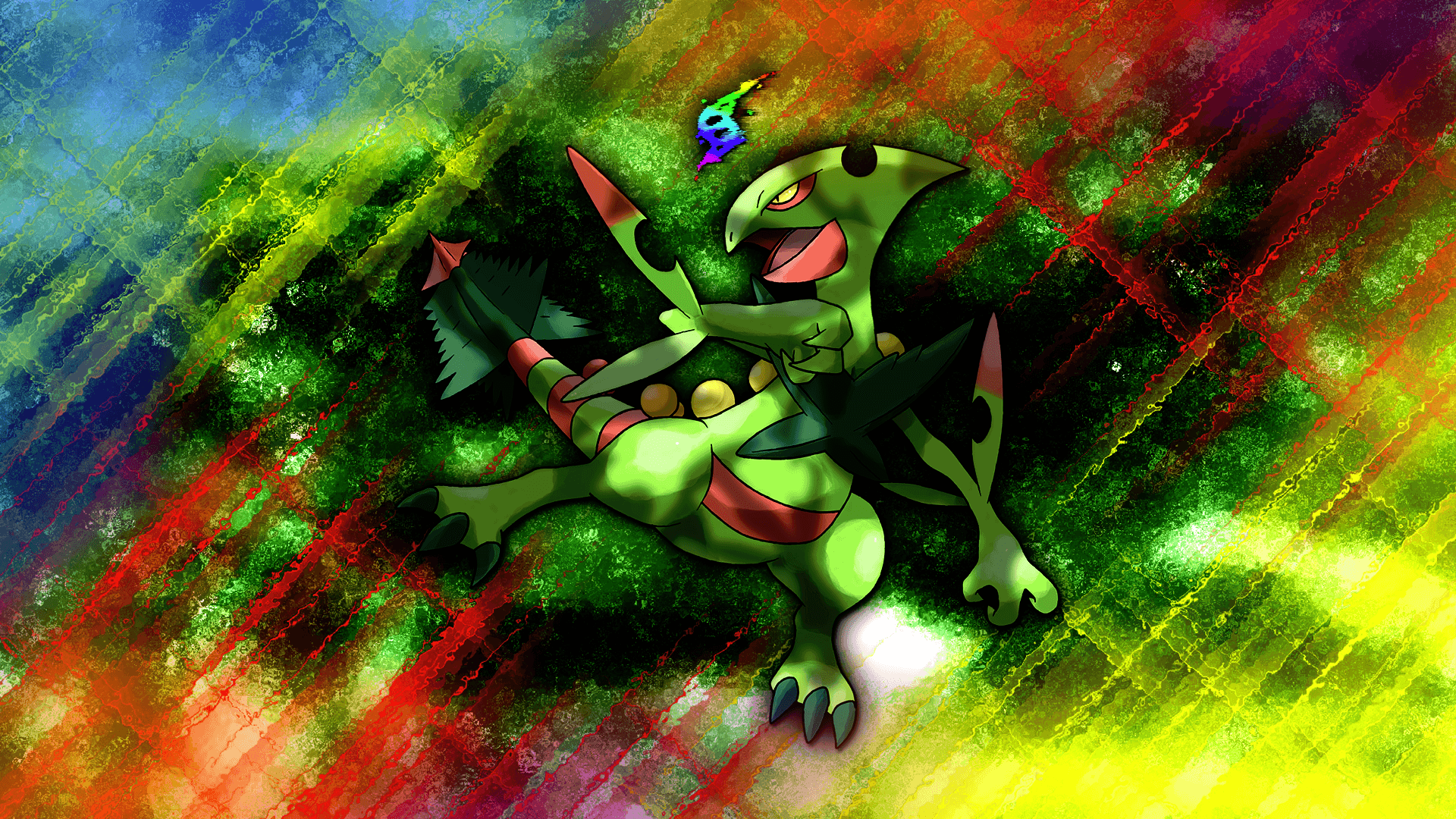 Sceptile Pokémon verde, 1920x1080 Full HD 1080p, Desktop