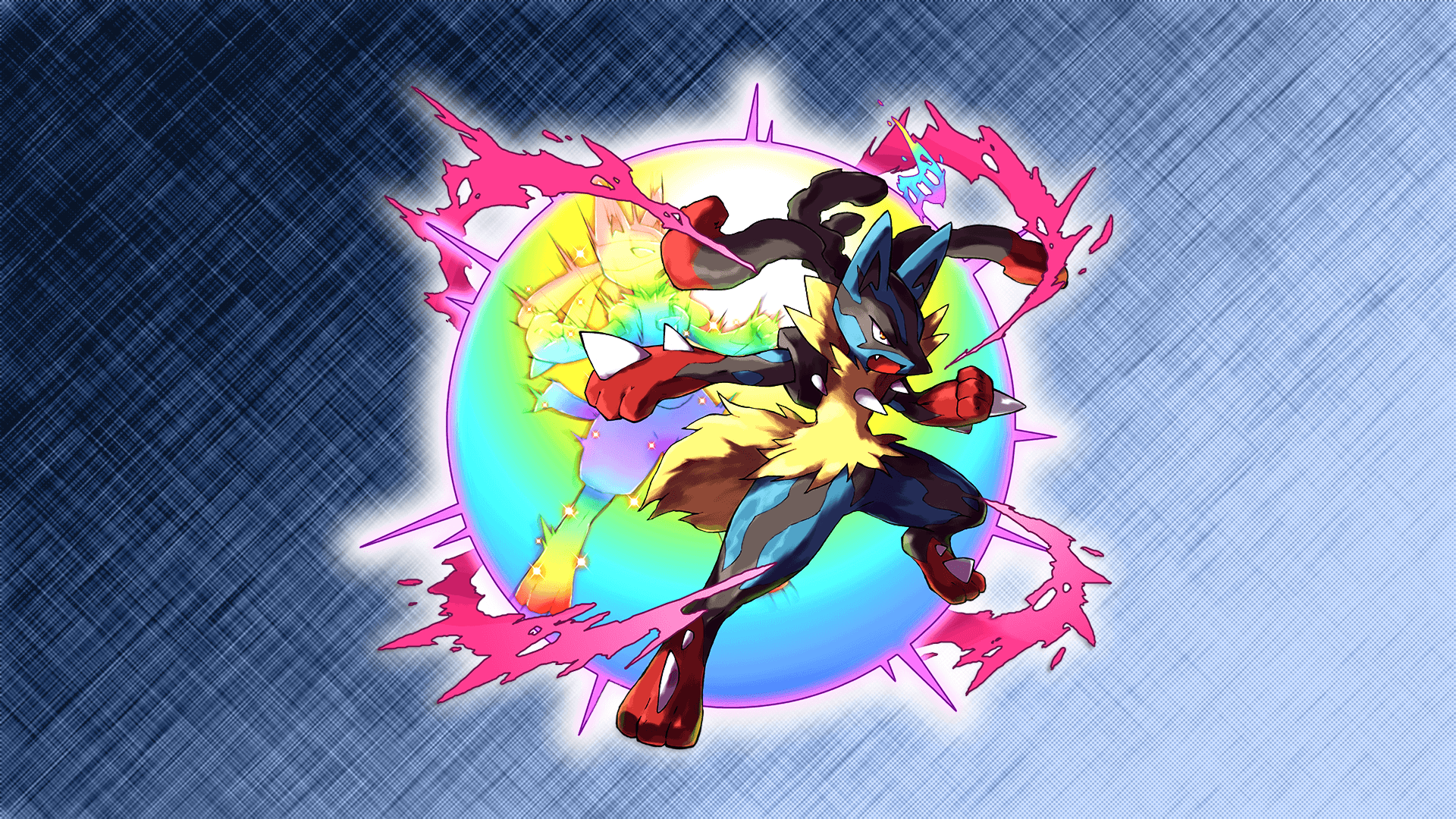 Mega Lucario Pokémon, 1920x1080 Full HD 1080p, Desktop