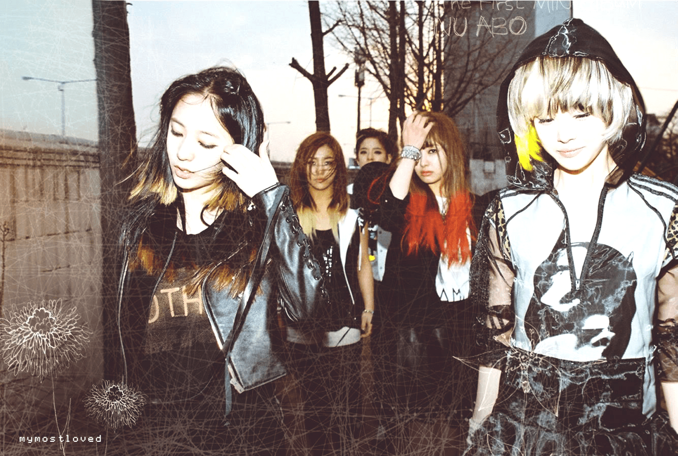 Gruppo f(x) k-pop in posa, 1280x800 HD, Desktop