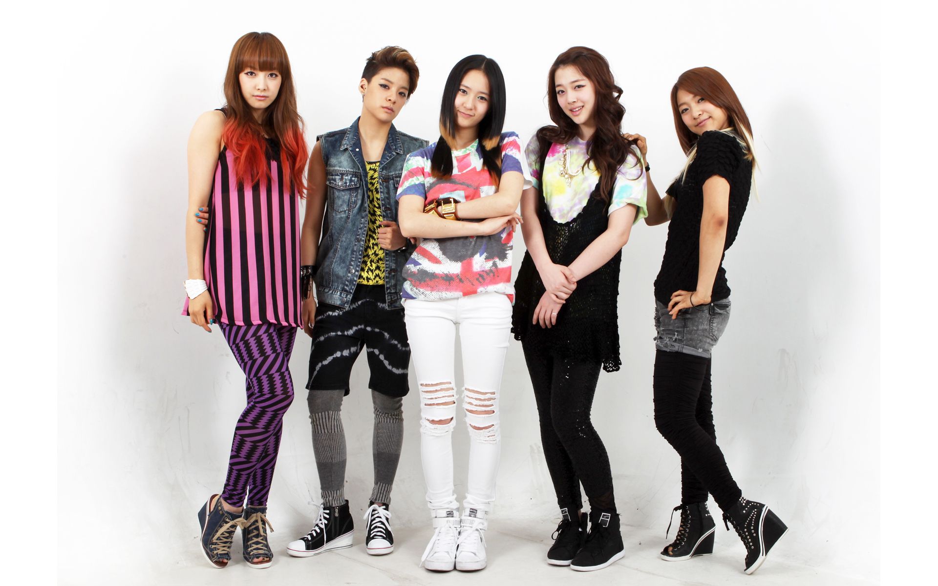 f(x) Hot Summer gruppo K-pop, 1280x800 HD, Desktop
