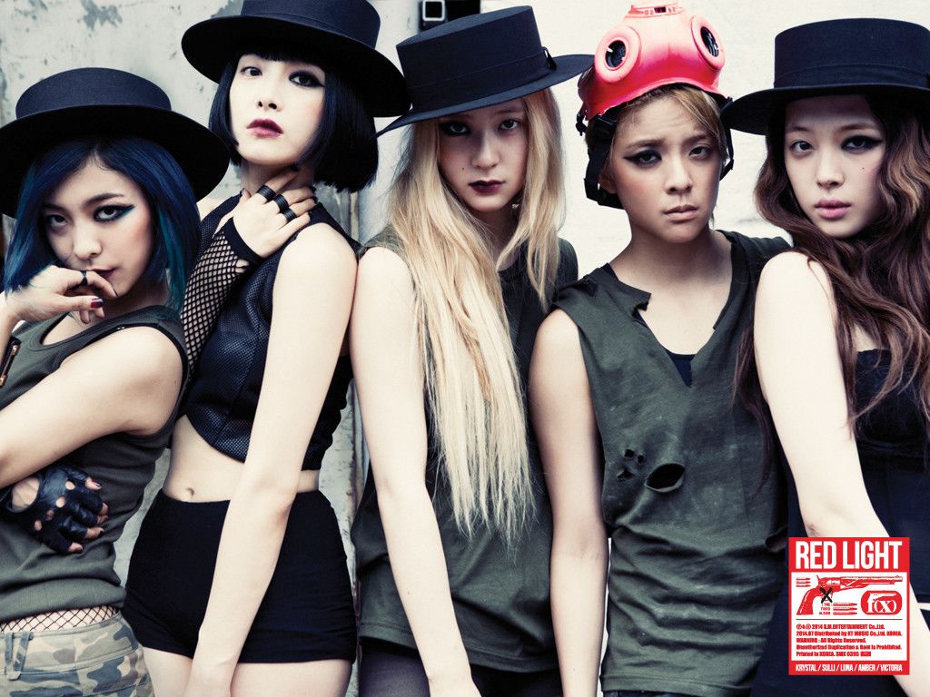 f(x) gruppo Red Light, 1024x768 HD, Desktop