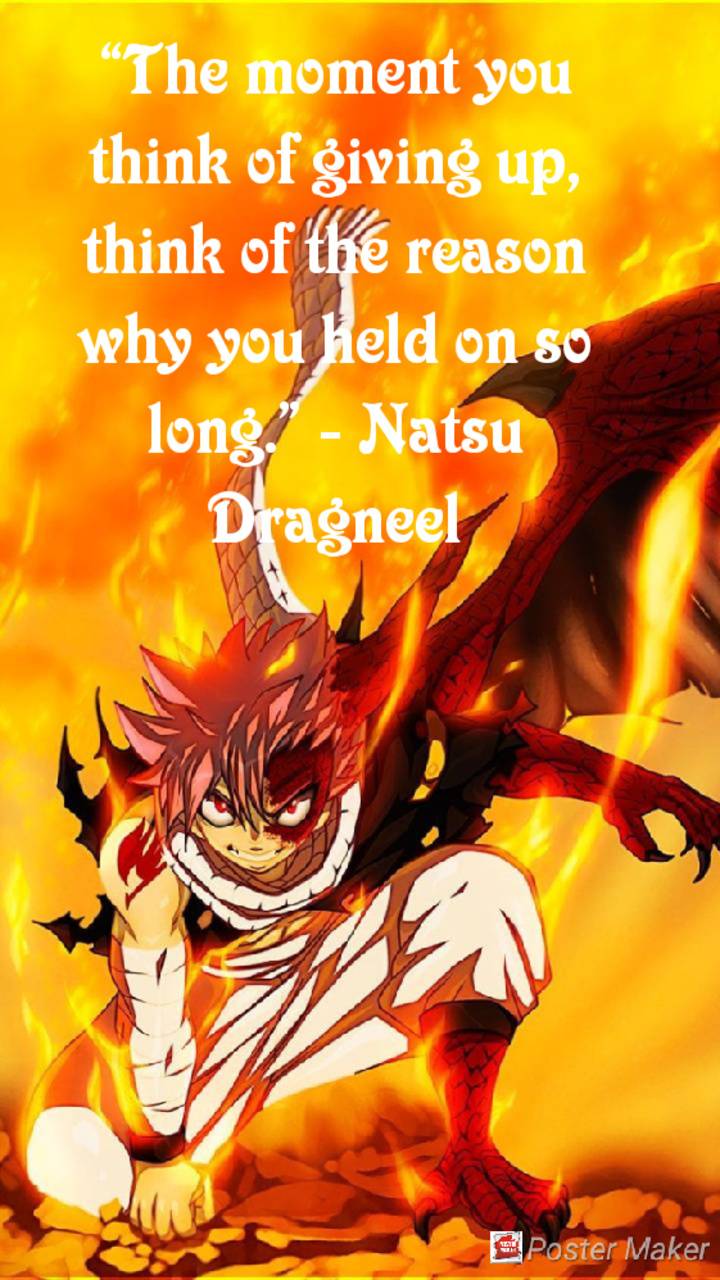 Natsu Dragneel Fairy Tail fiamme, 720x1280 Verticale, Mobile