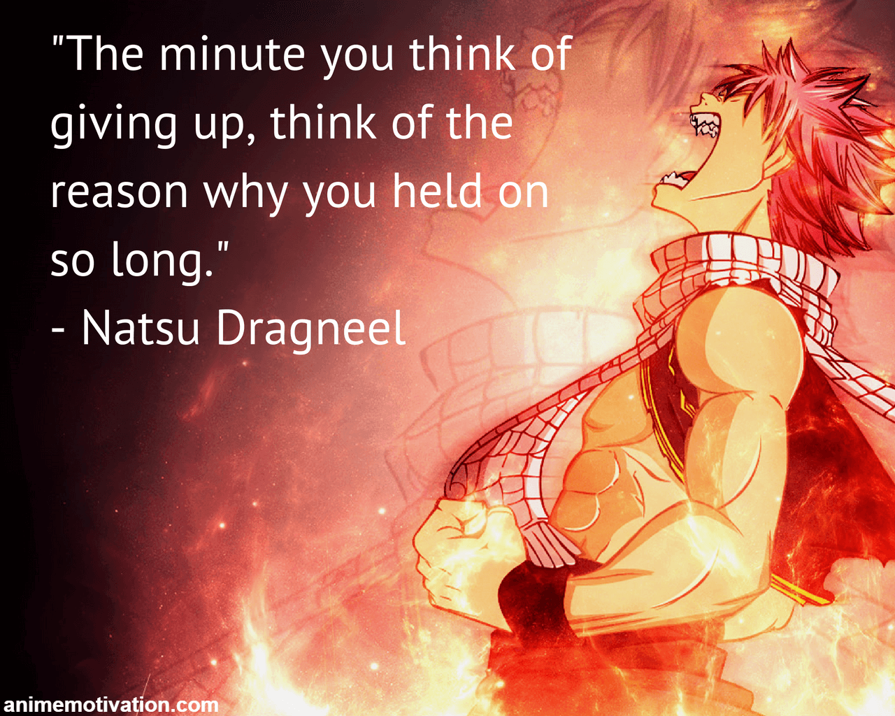 Natsu Dragneel Fairy Tail frase, Dragon Slayer, 1280x1024 720p, PC