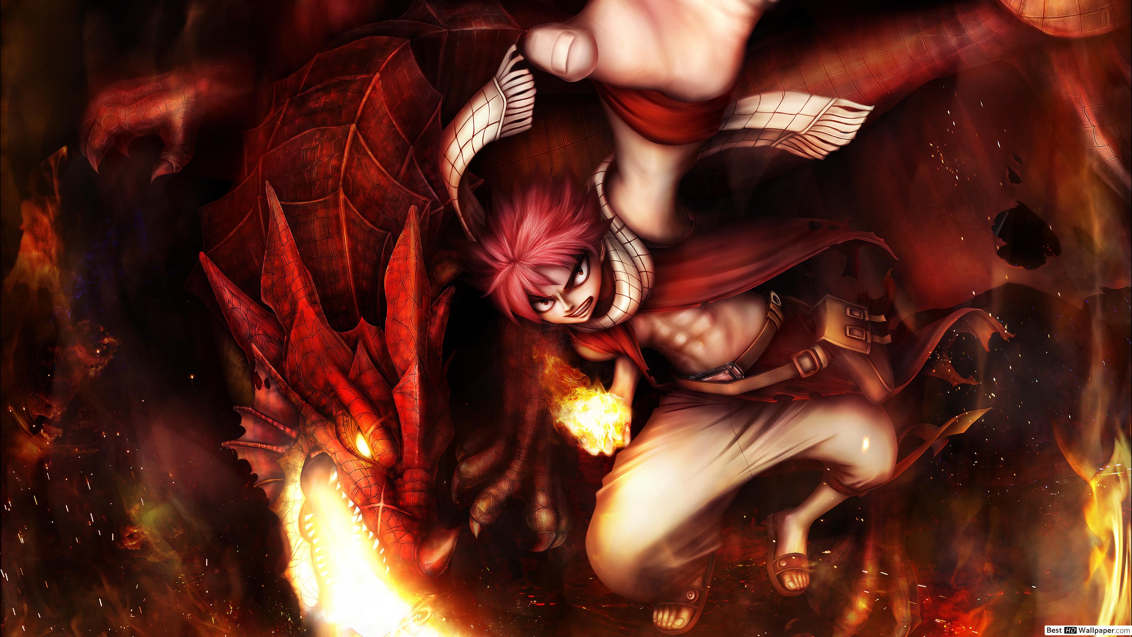 Natsu Gajeel braccio di ferro, Fairy Tail, 900x1200 Full HD Verticale, Smartphone