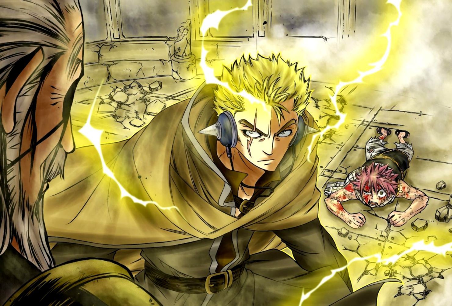 Fairy Tail logo personaggi, 1600x1000 HD, PC