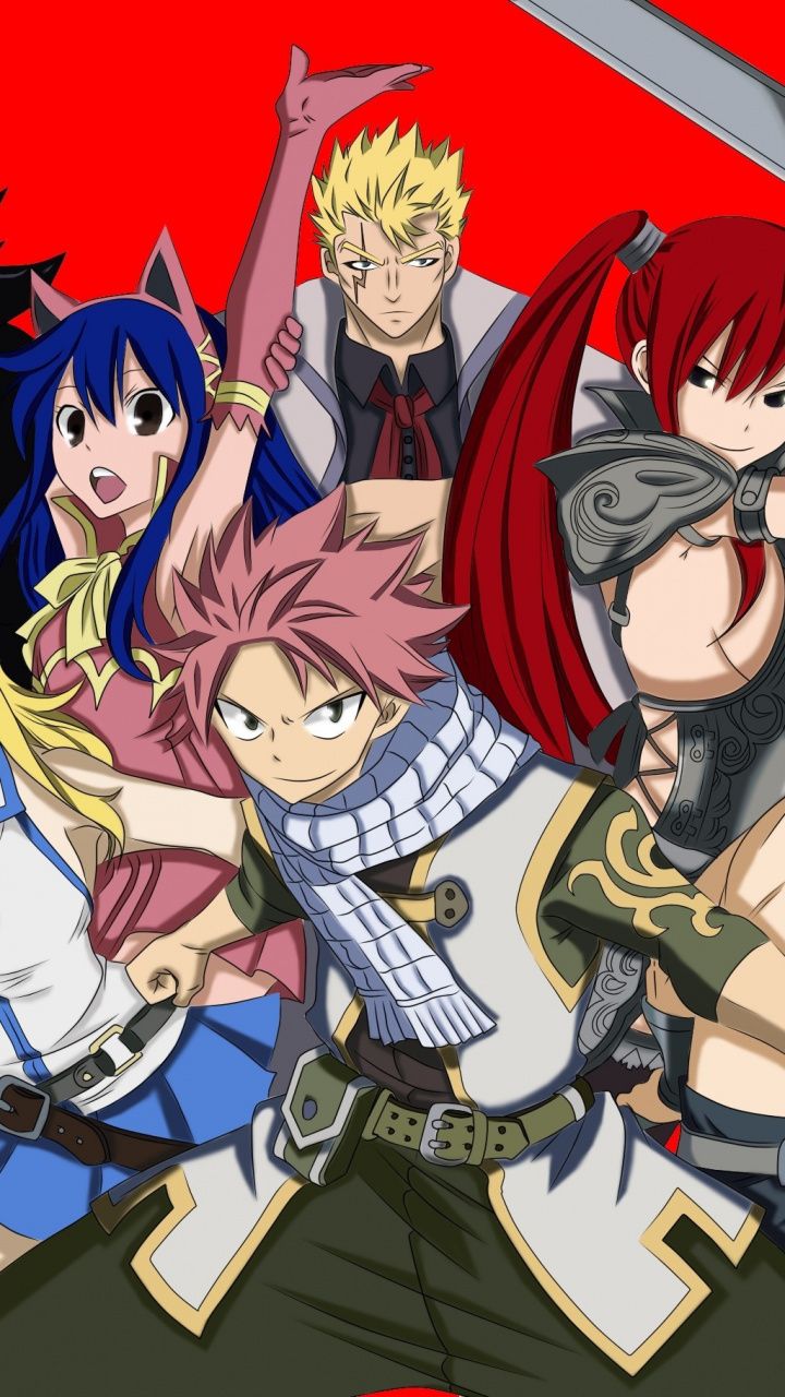 Fairy Tail personaggi gruppo, 1024x768 HD, Desktop