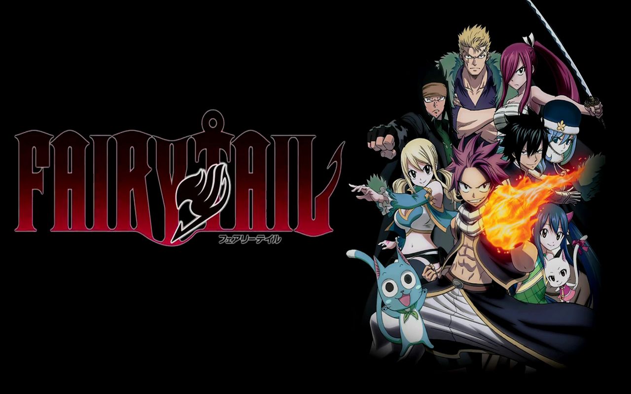 Fairy Tail personaggi logo, 1280x800 720p, Laptop