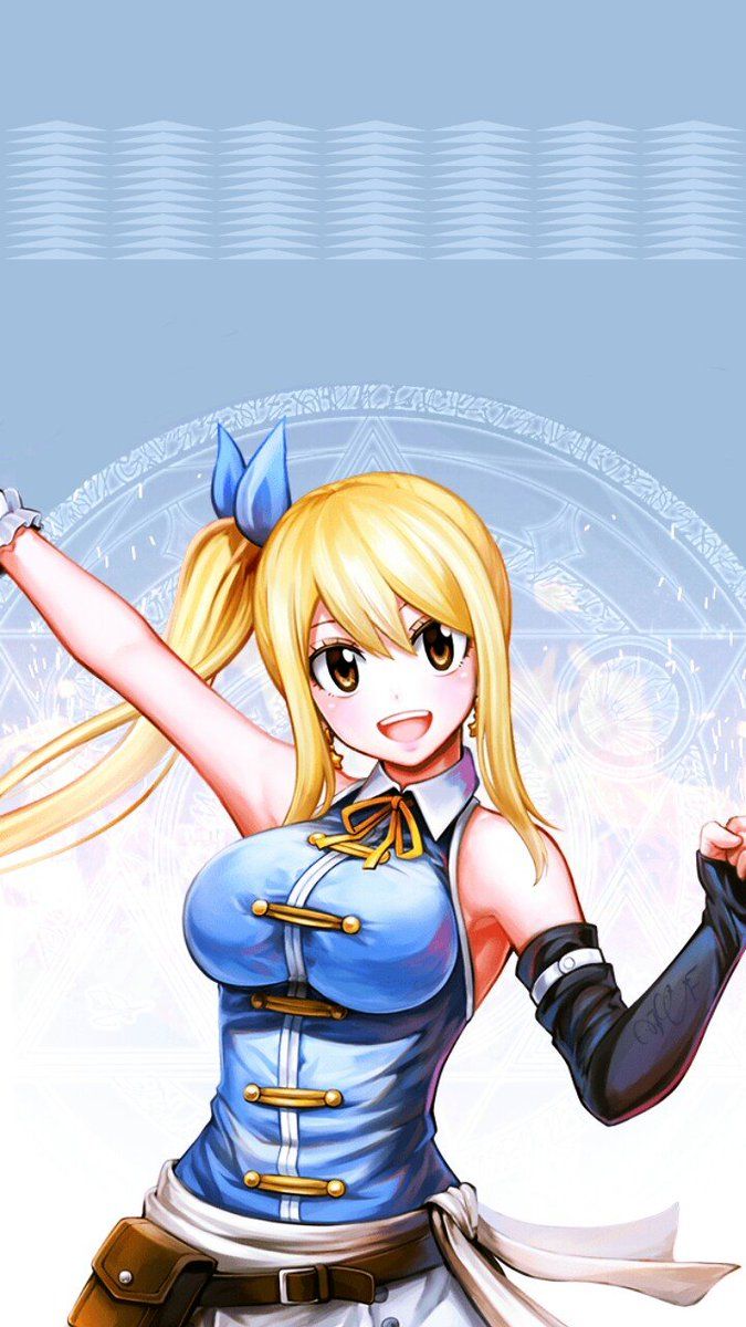 Lucy Heartfilia Fairy Tail anime, 675x1200 Verticale, Mobile
