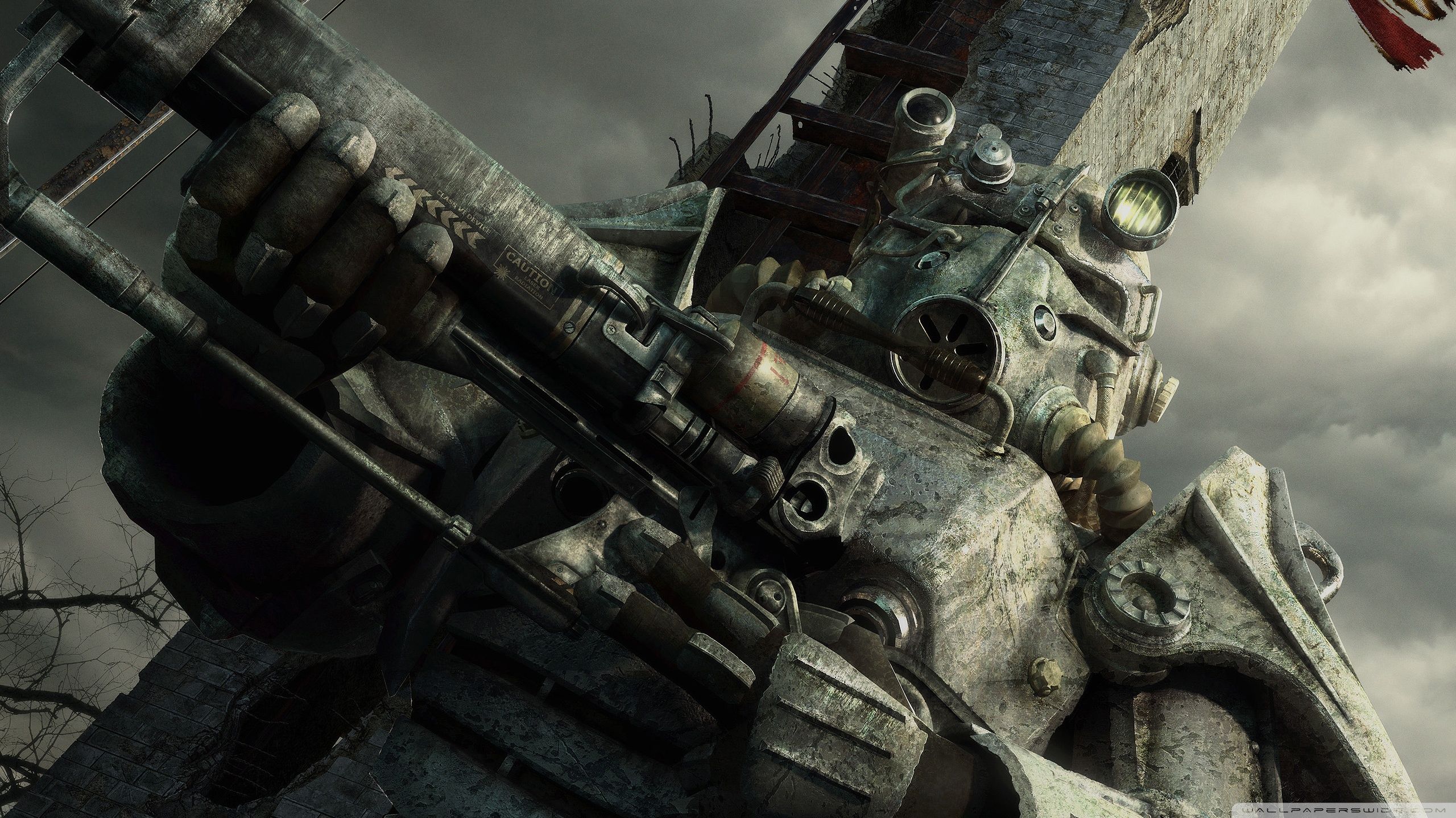 Power Armor Fallout 3, 2560x1440 QHD, Laptop