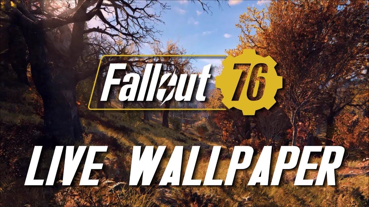 Fallout 76 logo foresta, 1280x720 720p, Laptop