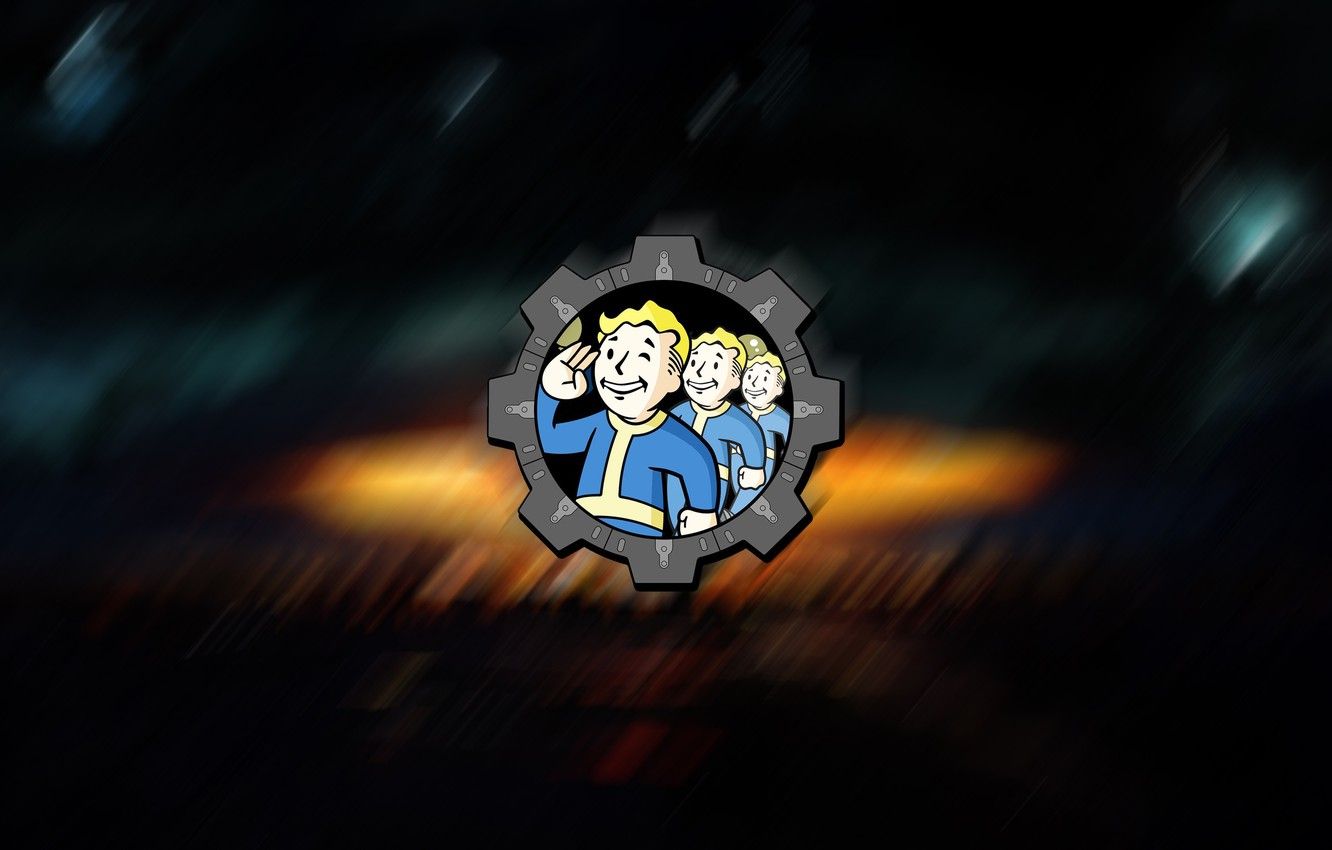 Logo Vault Boy Fallout 76, 1332x850 720p, Laptop