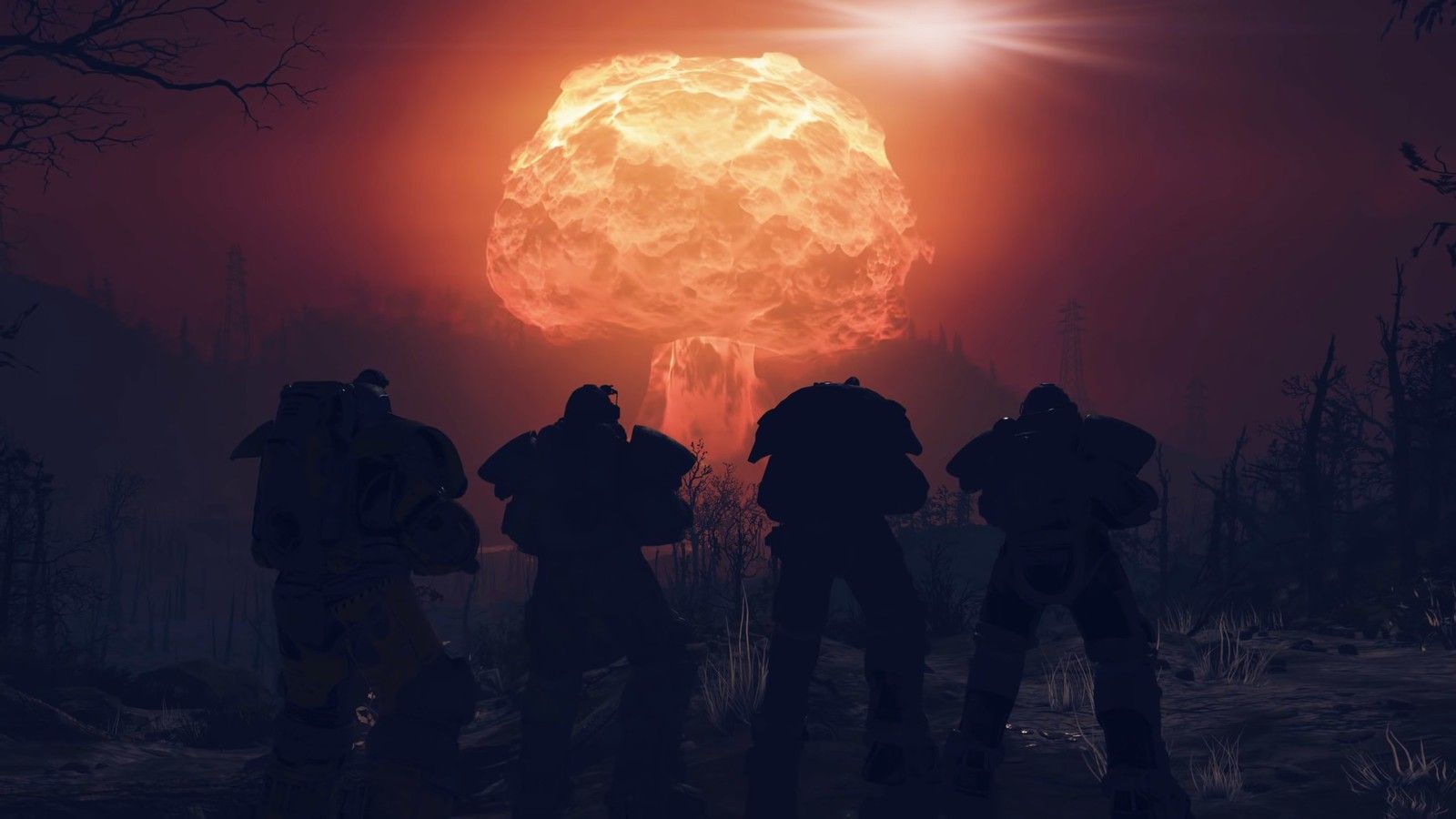 Fallout 76 esplosione nucleare, 1600x900 900p, Desktop
