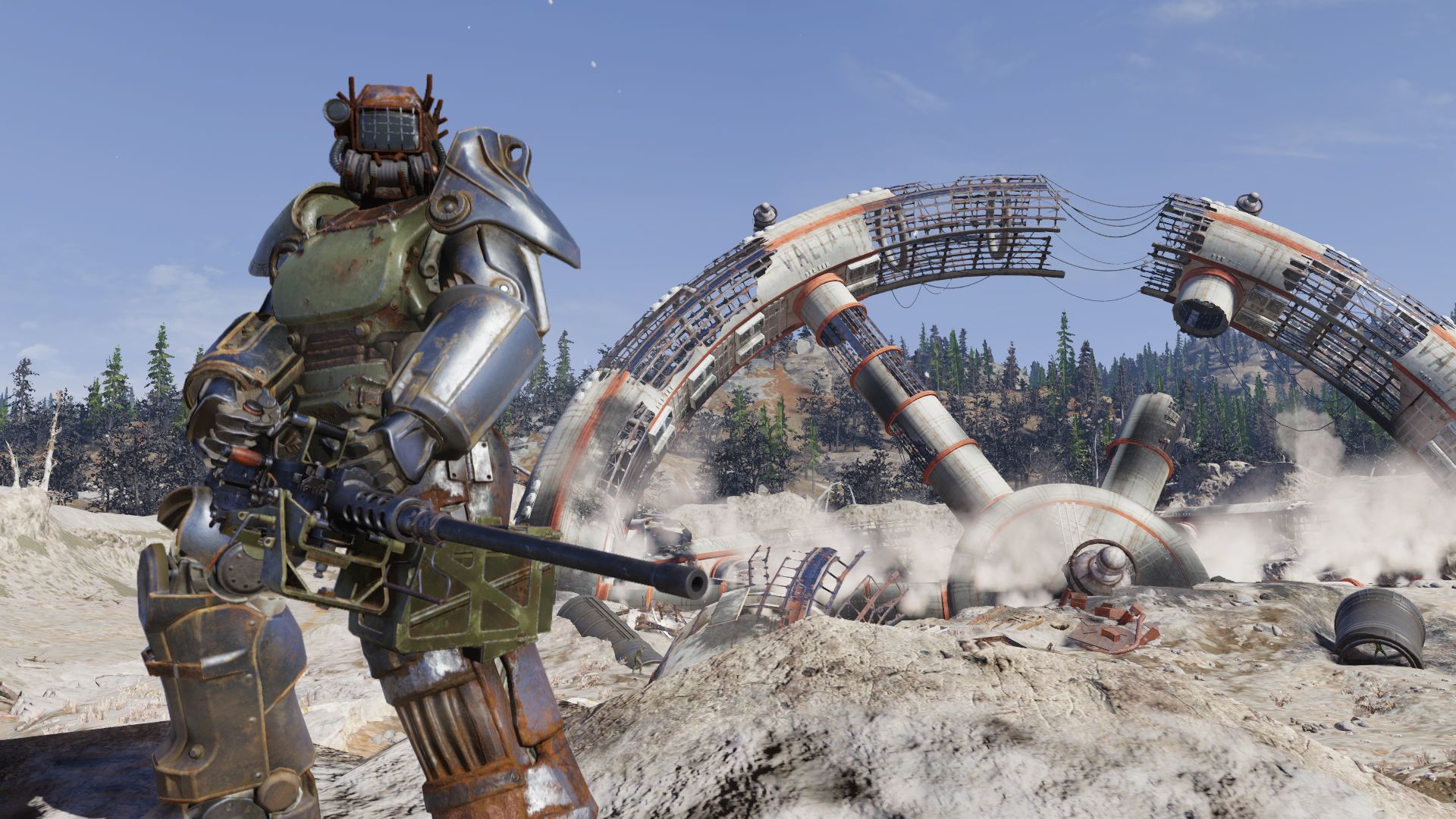 Fallout 76 power armor robot, 1920x1080 1080p, Laptop