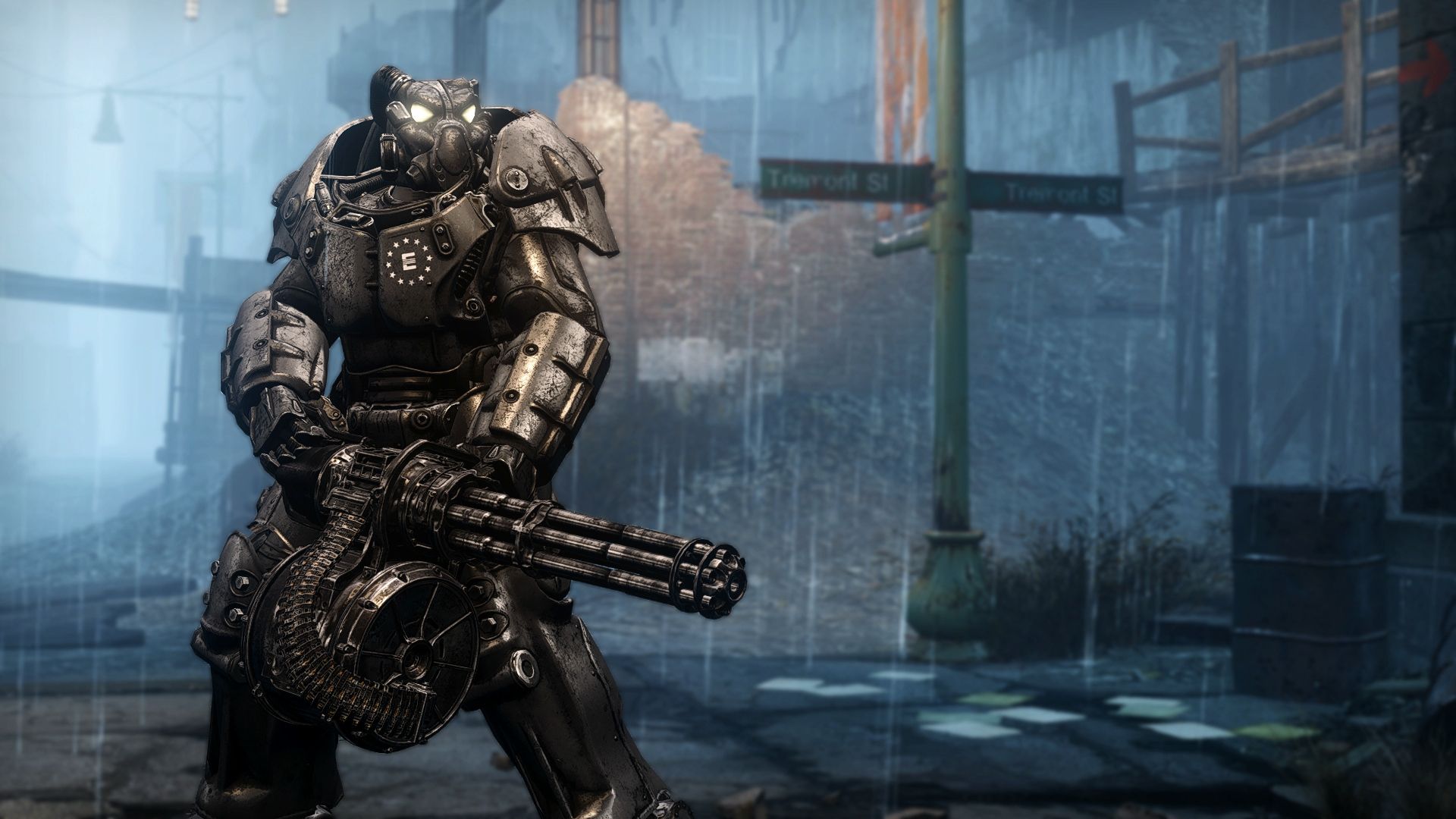 Power armor Enclave Fallout, post-apocalittico, 1920x1080 1080p, PC