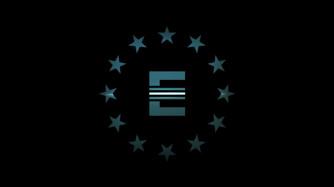 Logo Enclave Fallout stelle, 1366x766 720p, iMac