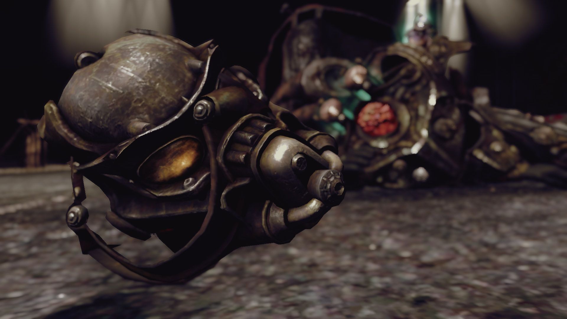 Robot Enclave Fallout distrutto, 1920x1080 Full HD, PC