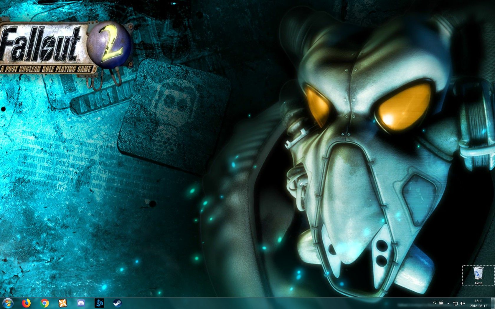 Fallout 2 Enclave power armor, 1680x1050 900p, Laptop