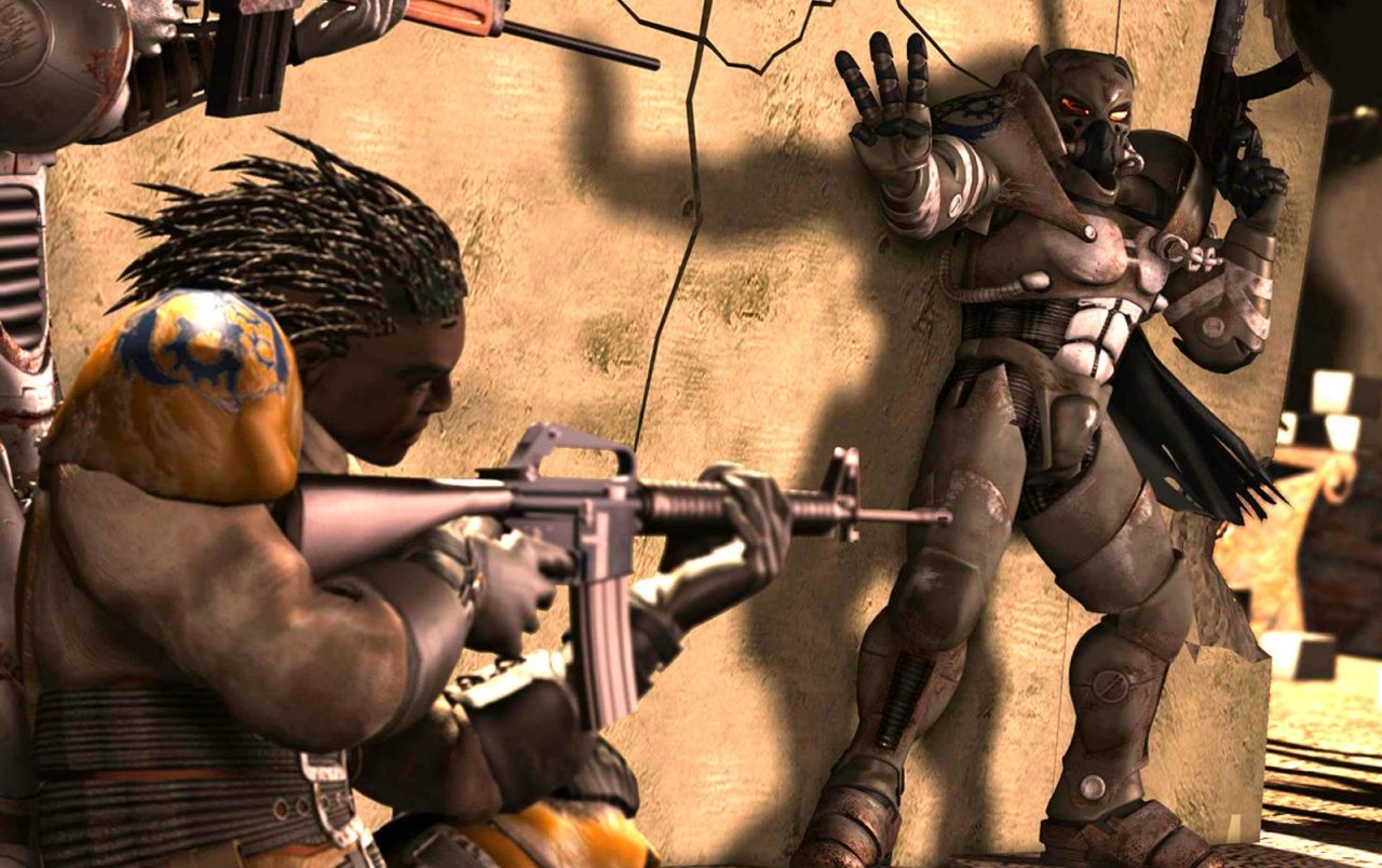 Soldato Enclave e ribelli Fallout, 1280x804 HD, ROG Asus Laptop