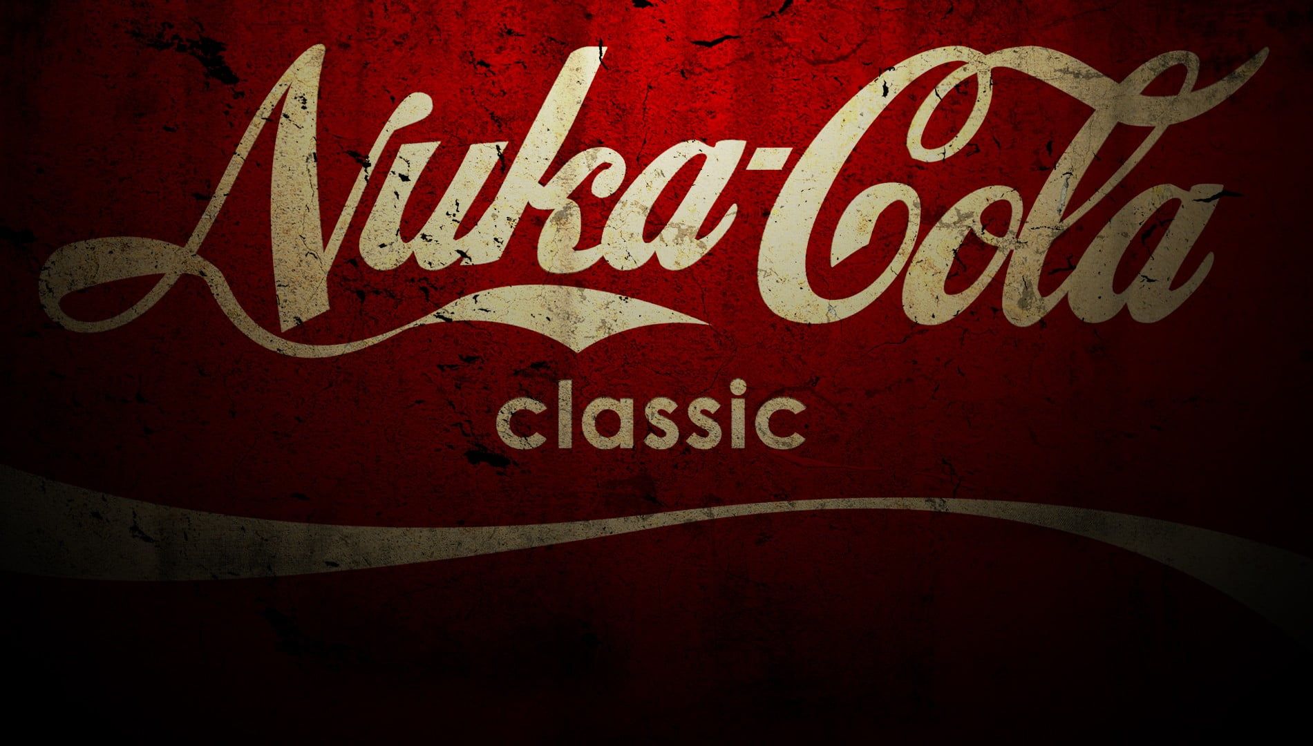 Logo Nuka-Cola Classic Fallout, 1900x1080 HD, PC Desktop