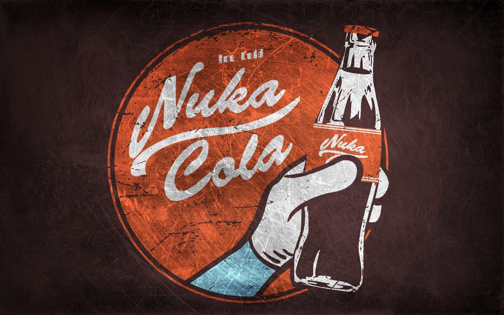 Logo Nuka Cola Fallout, 1680x1050 HD, Lenovo Legion