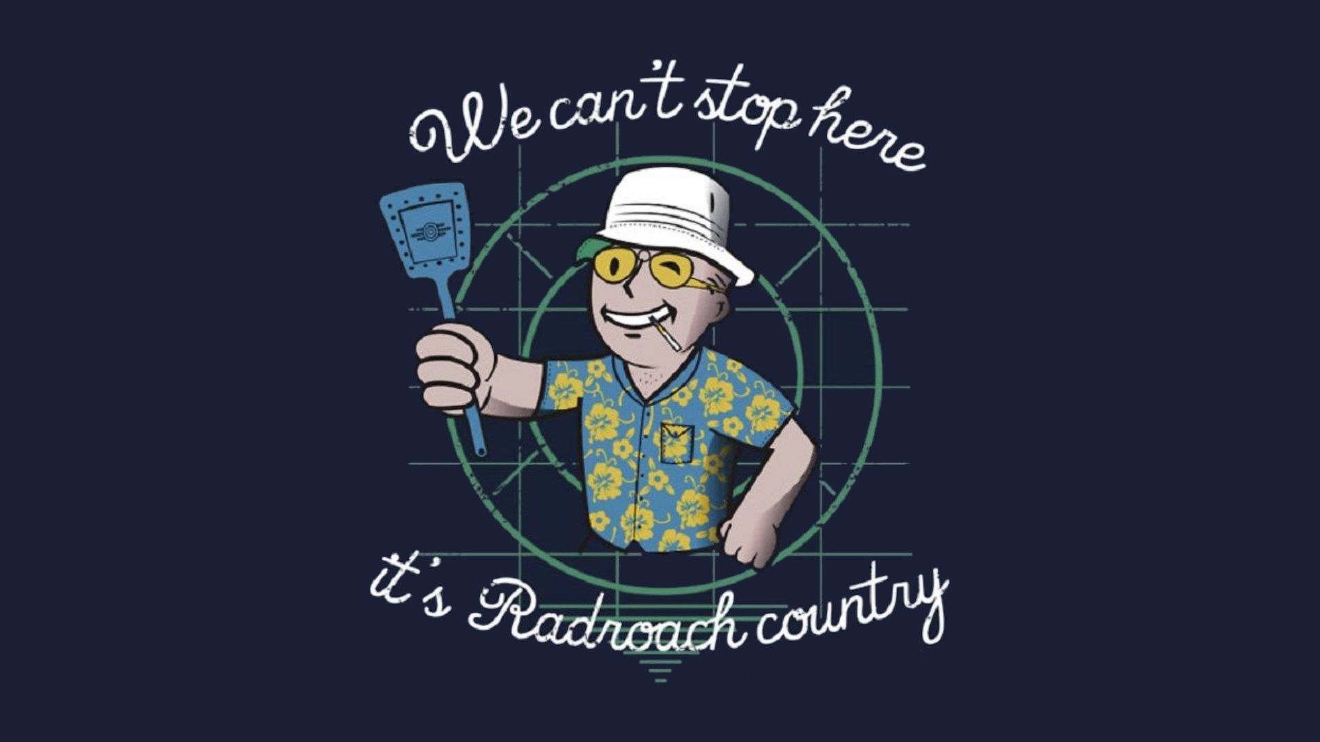 Vault Boy Radroach country Fallout, 1920x1080 1080p, PC Desktop