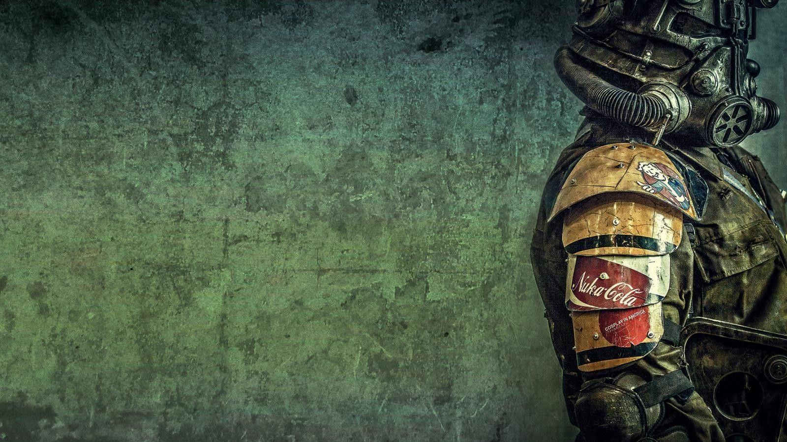 Power armor Fallout con logo Nuka-Cola, 1600x900 900p, PC Desktop