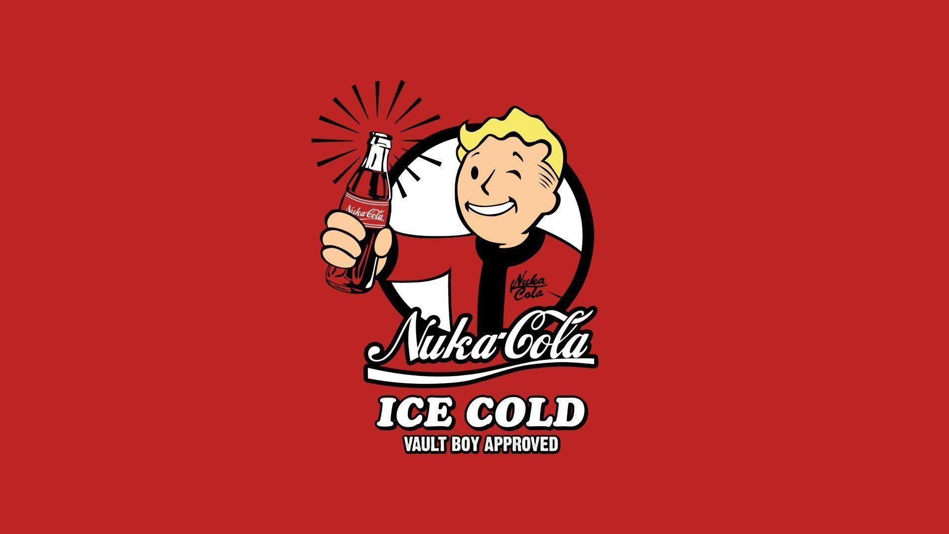 Logo Nuka-Cola Vault Boy, Fallout, 1920x1080 1080p, Desktop
