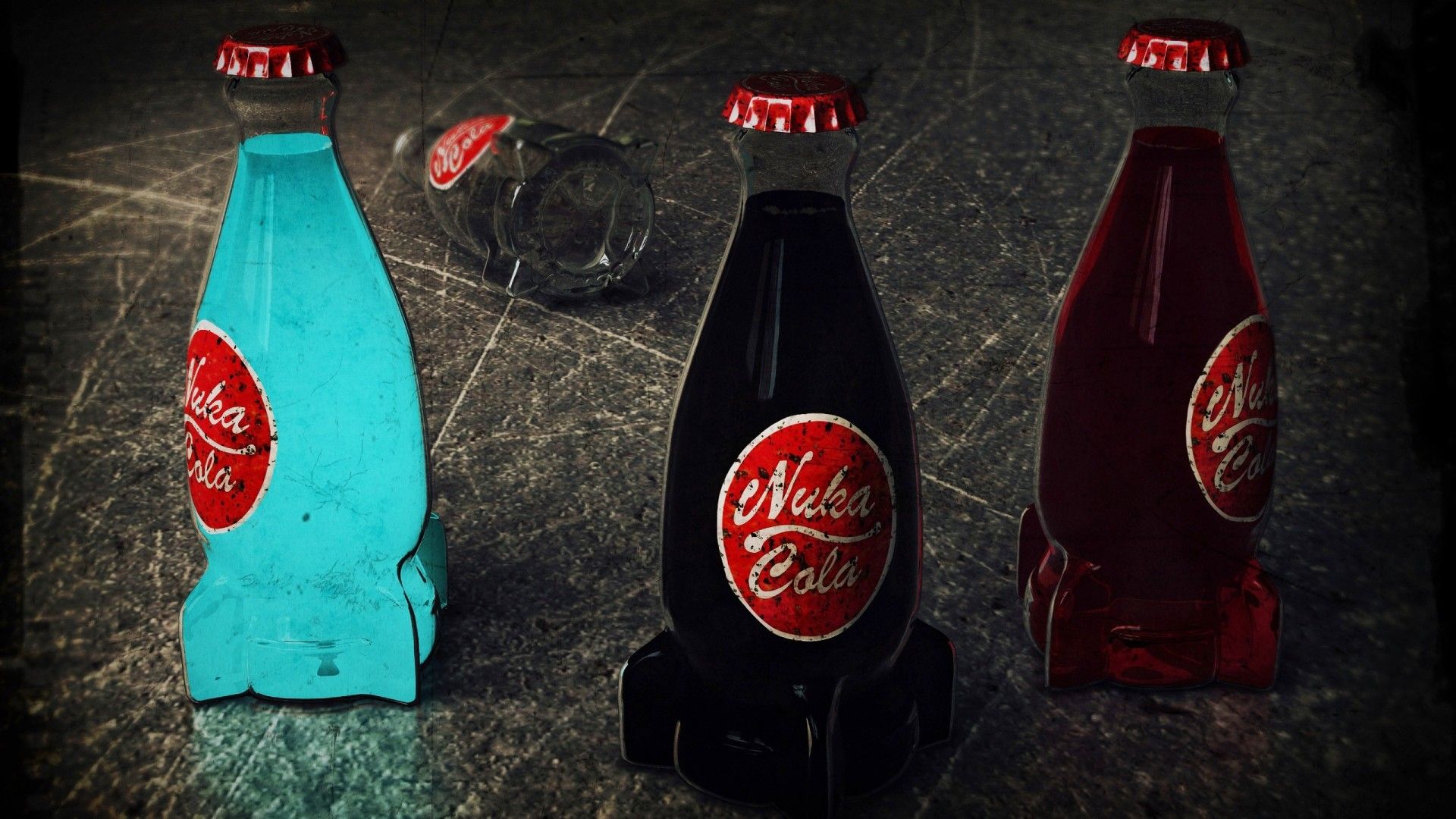 Bottiglie Nuka-Cola Fallout, 1920x1080 Full HD 1080p, Desktop