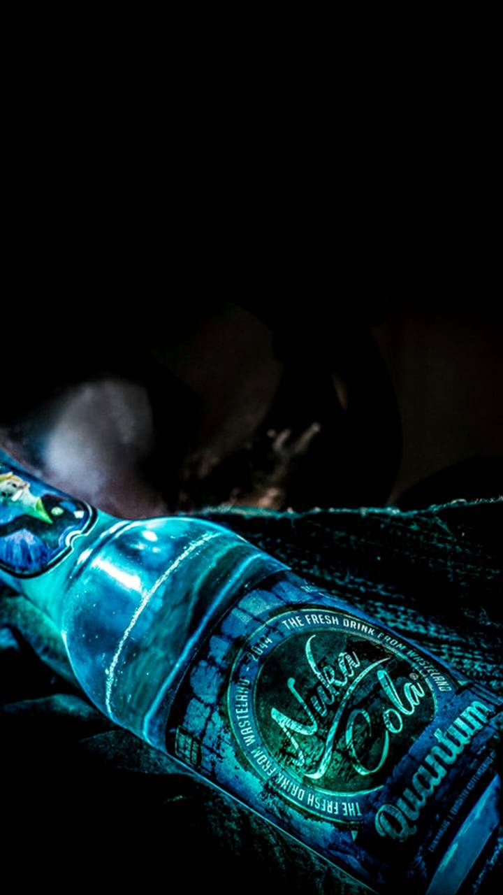 Bottiglia Nuka-Cola Quantum Fallout, 720x1280 Full HD Verticale, Google Pixel