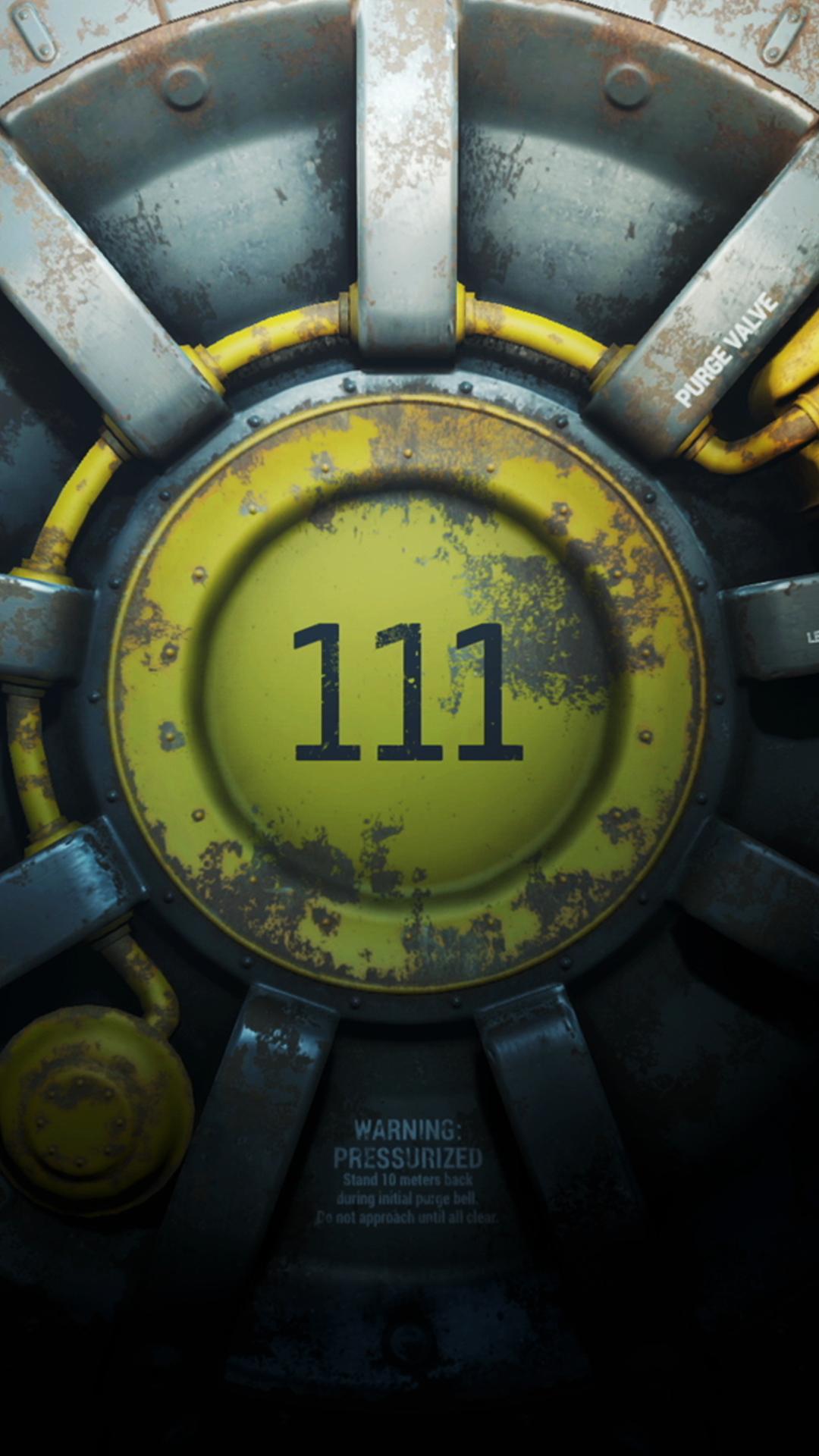 Fallout Vault 111 porta, 1080x1920 Full HD Verticale, Smartphone