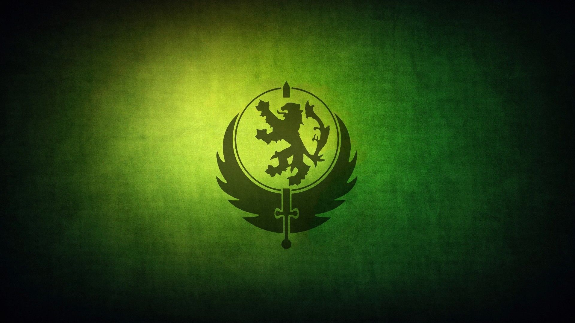 Logo Fratellanza d'Acciaio Fallout, 1920x1080 1080p, PC
