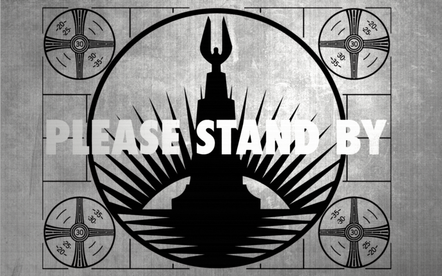 Fallout Please Stand By, 1440x900 720p, Laptop