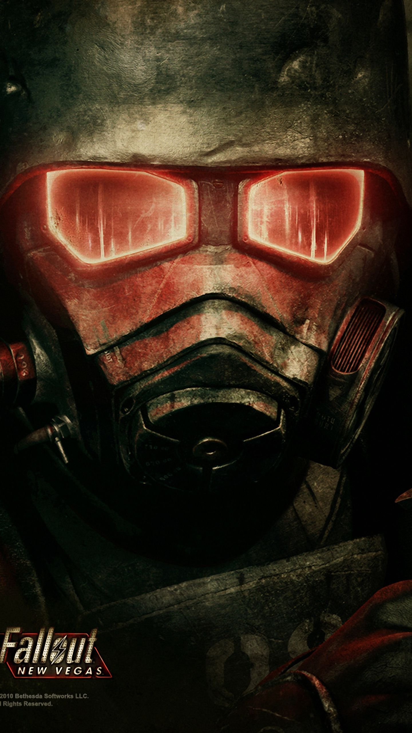 Fallout New Vegas casco ranger, 1440x2560 Verticale, Telefono