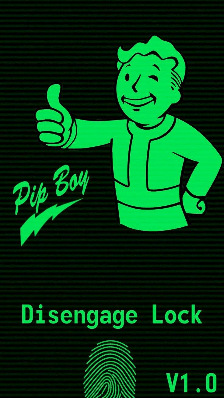 Vault Boy Pip Boy Fallout, post-apocalittico, 736x1308 Full HD Verticale, Smartphone