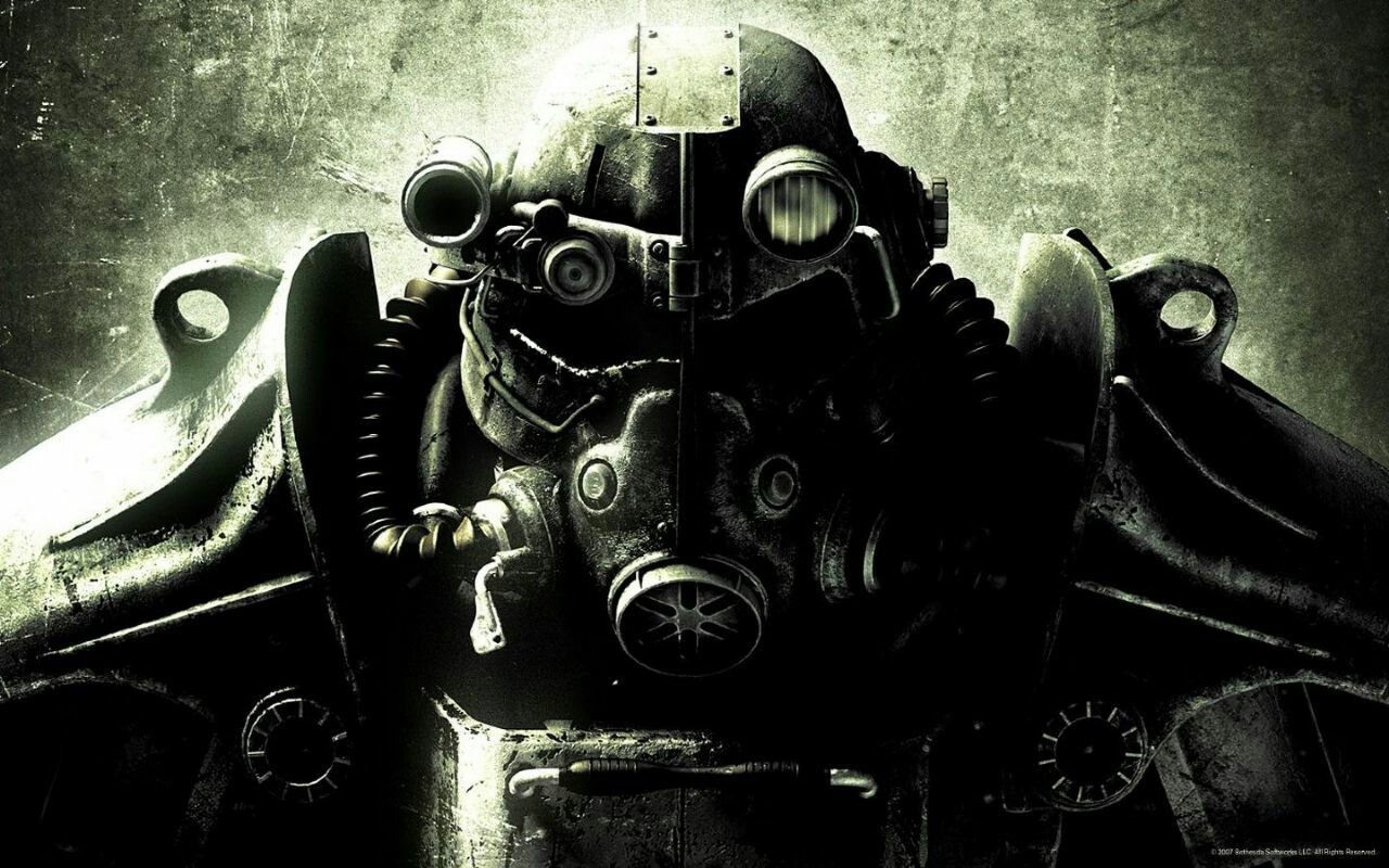 Power Armor Fallout scuro, post-apocalittico, 1280x800 720p, Laptop