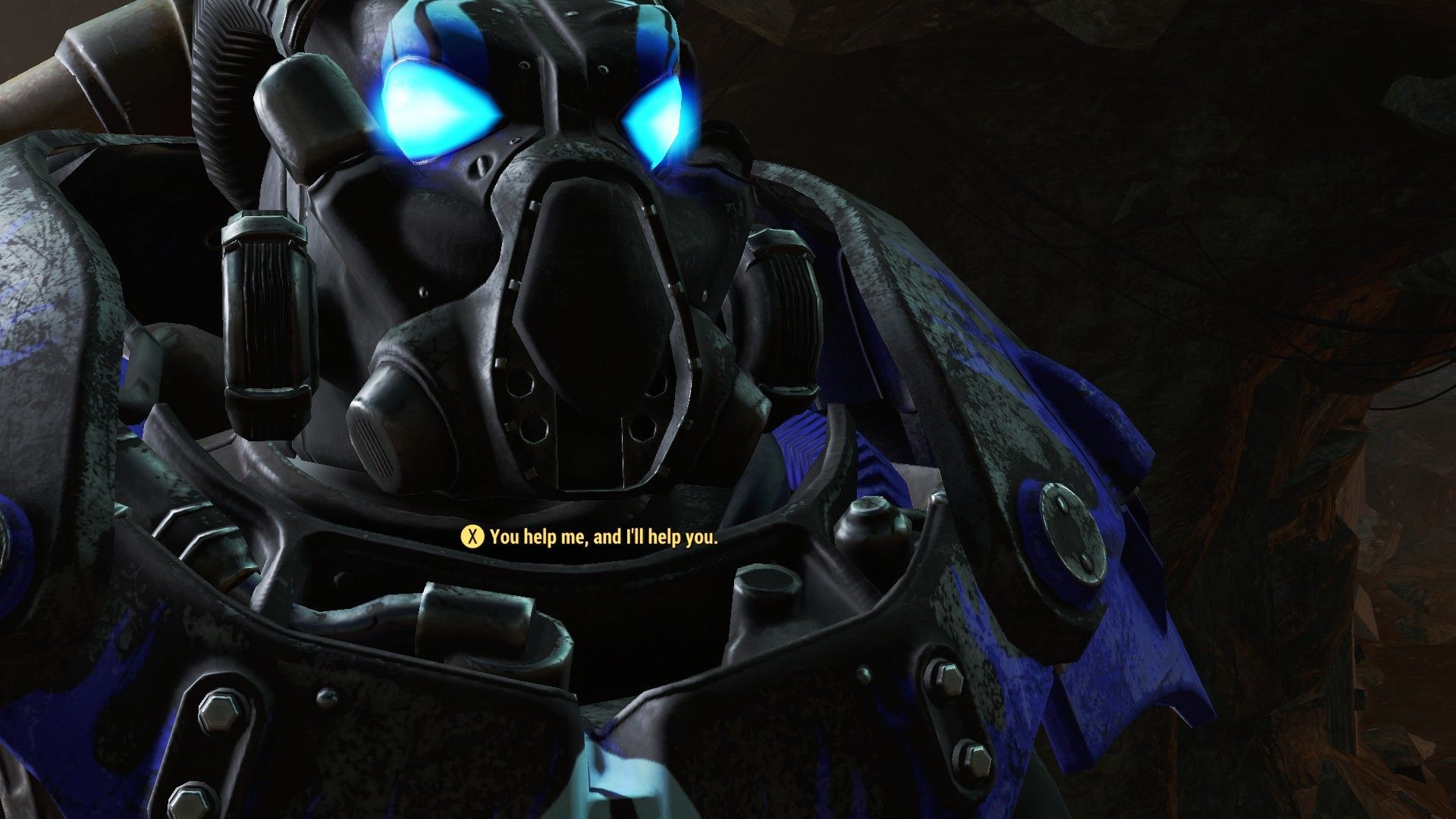 Procione con Power Armor Fallout, 1920x1080 1080p, PC
